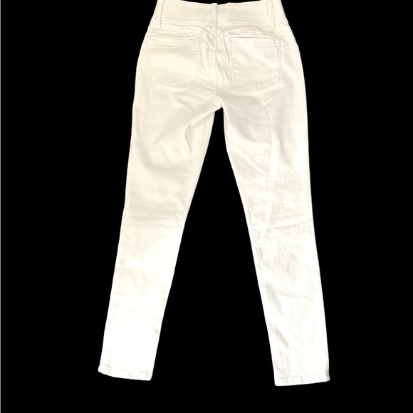LAURIE FELT SILKY CURVE SKINNY WHITE JEANS WITH VITAL STRETCH TECHNOLOGY XXS - Picture 16 of 16